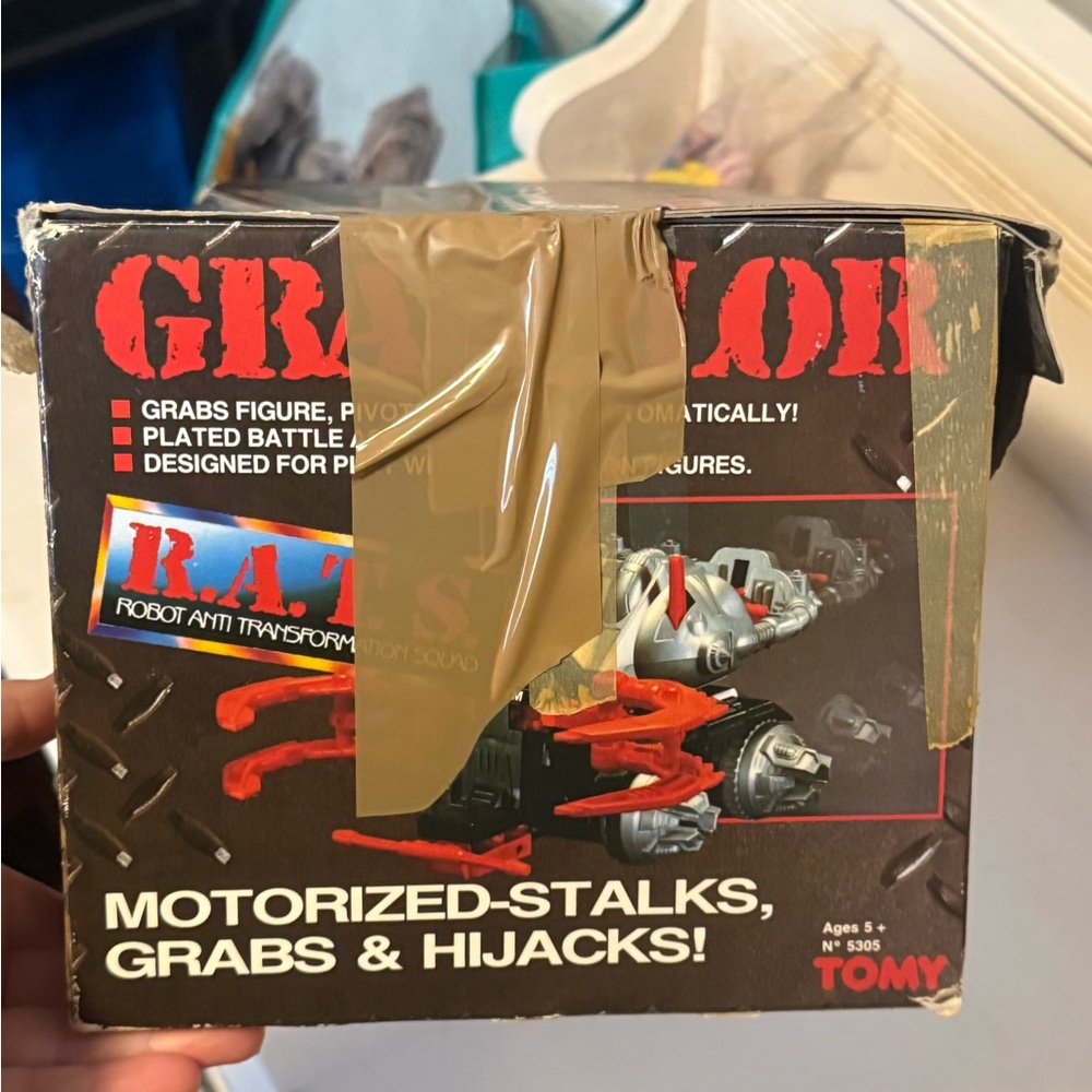Tomy R.A.T.S. Robot Toy grapplor rough box - Picture 4 of 6